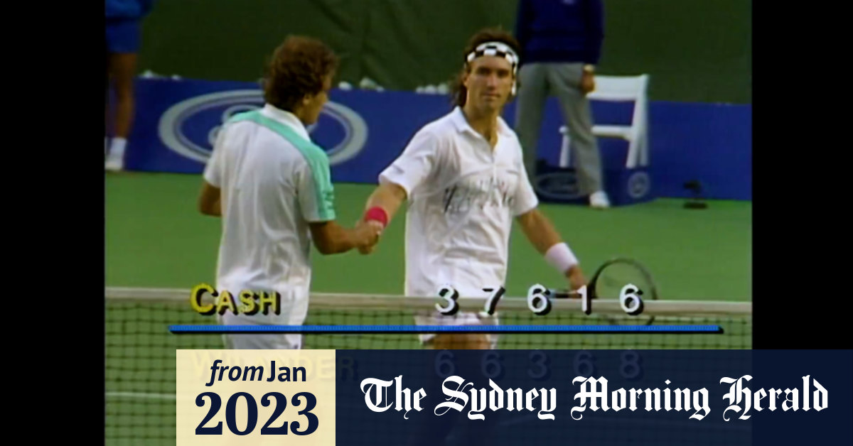 Video Mats Wilander vs Pat Cash Highlights from the 1988 Australian